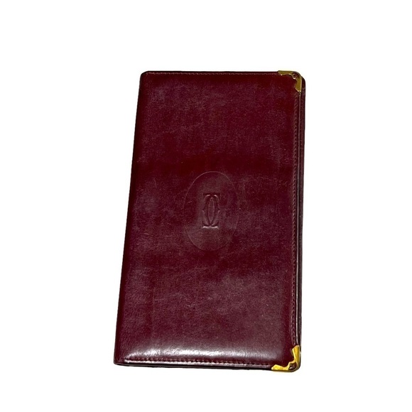 Cartier Bifold Wallet / Check holder Leather - Picture 1 of 16